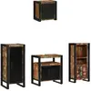 Image de Ensemble De Mobilier De Salle De Bain 4 Pcs Bois Recyclé Solide Vidaxl