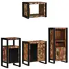 Image de Vidaxl ensemble de mobilier de salle de bain 4 pcs bois recyclé solide