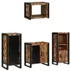 Image de Vidaxl ensemble de mobilier de salle de bain 4 pcs bois recyclé solide