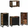 Image de Vidaxl ensemble de mobilier de salle de bain 4 pcs bois recyclé solide