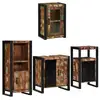 Image de Vidaxl ensemble de mobilier de salle de bain 4 pcs bois massif recyclé