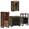 Image de Vidaxl ensemble de mobilier de salle de bain 4 pcs bois massif recyclé