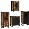 Image de Vidaxl ensemble de mobilier de salle de bain 4 pcs bois massif recyclé