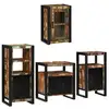Image de Vidaxl ensemble de mobilier de salle de bain 4 pcs bois massif recyclé