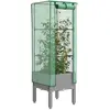 Image de Jardinière Surélevée Avec Housse Aspect Rotin 40x40x140 Cm Vidaxl