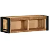 Image de Meuble Tv 80x30x25 Cm Bois Massif De Manguier Brut Vidaxl