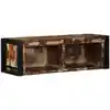 Image de Meuble Tv Multicolore 80x30x25 Cm Bois De Récupération Solide Vidaxl