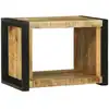 Image de Cube Mural Marron 55 X 35 X 40 Cm Bois De Mangue Massif Vidaxl