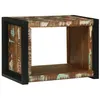 Image de VIDAXL Cube mural rectangulaire en bois recyclé marron 55 x 35 x 40 cm - étagère déco intérieure