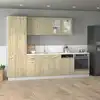 Image de Ensemble De 8 Meubles De Cuisine "lyon" En Chêne Sonoma Vidaxl
