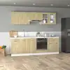 Image de Ensemble De 8 Meubles De Cuisine "lyon" En Chêne Sonoma Vidaxl