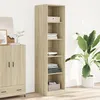 Image de vidaXL Garde-robe Chêne sonoma 50x50x200 cm Bois dingénierie 3307713