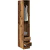 Image de Garde-robe Vieux Bois 30x50x200 Cm Bois D'ingénierie Vidaxl
