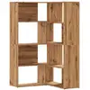 Image de Vidaxl bibliothèque d'angle 4 niveaux chêne artisanal bois ingénierie
