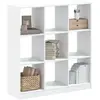 Image de Bibliothèque Blanc 102x32x108 Cm Bois D'ingénierie Vidaxl