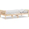 Image de Lit Pour Enfants Sans Matelas 75x190 Cm Bois De Pin Massif Vidaxl