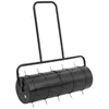 Image de Rouleau à gazon de jardin et colliers d aérateur 63 L fer acier