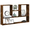 Image de vidaXL Étagère murale chêne fumé 99x15x60 cm bois dingénierie 853240