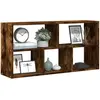 Image de Étagère Murale Chêne Fumé 100x25x50 Cm Bois D'ingénierie Vidaxl