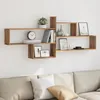 Image de vidaXL Étagère murale chêne artisanal 167 5x18x68 cm bois ingénierie 853325