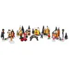 Image de vidaXL Décor de Table de Noël Multicolore Résine Plastique 4017037