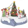 Image de Vidaxl décoration de village multicolore 22 x 21,5 x 17 cm