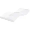 Image de Matelas En Mousse Enfants Blanc 80x160 Cm 7 Zones Dureté 20 Ild Vidaxl