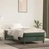Image de Matelas De Lit À Ressorts Ensachés Fermeté Moyenne 80x210x20 Cm Velours Vidaxl