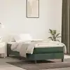 Image de Matelas De Lit À Ressorts Ensachés Fermeté Moyenne 100x220x20 Cm Velours Vidaxl