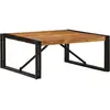 Image de Table Basse 80x80x35 Cm Bois Massif Acacia Vidaxl