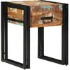 Image de Table D'appoint Avec Tiroir 40 X 40 X 50 Cm Bois Recyclé Solide Vidaxl