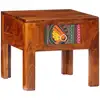 Image de Table De Chevet 40x40x36 Cm Bois D'acacia Massif Vidaxl