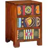 Image de Table De Chevet 40x40x60 Cm Bois D'acacia Massif Vidaxl