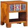 Image de Buffet Multicolore 40 X 35 X 45 Cm Bois D'acacia Massif Vidaxl