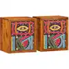 Image de Cabinet De Chevet Avec Tiroir 2 Pcs Marron 35 X 30 X 40 Cm Vidaxl
