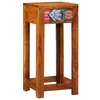 Image de Table dappoint - Support de téléphone - Bois dacacia massif - 35x35x75 cm - Élégance chic