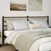 Image de vidaXL Tête de lit de remplacement chêne sonoma 180 cm fer et bois d’ingénierie 4017138