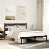 Image de Cadre De Lit Sans Matelas Avec Tête De Lit 160x200 Cm Vidaxl