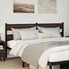 Image de vidaXL Tête de lit de remplacement chêne marron 180 cm acier et bois dingénierie 4017187