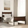 Image de Cadre De Lit Sans Matelas Chêne Marron 100x190 Cm Vidaxl