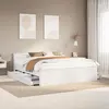 Image de Cadre De Lit Sans Matelas Avec T  te De Lit 200x200 Cm Bois Pin Vidaxl
