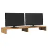 Image de Vidaxl support de moniteur chêne artisanal 100x27x10cm bois ingénierie