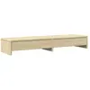 Image de Support D'écran Avec Tiroirs Chêne Sonoma 100 X 27 X 15 Cm Bois D'ingénierie Vidaxl