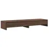 Image de Support De Moniteur Avec Tiroirs Chêne Marron Bois D'ingénierie Vidaxl