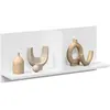 Image de Armoire Murale 70x16,5x30 Cm Blanc Bois D'ingénierie Vidaxl