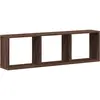 Image de Armoire Murale 100x16x30 Cm Chêne Marron Bois D'ingénierie Vidaxl