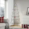 Image de Arbre De Noël En Métal Pour Décoration Noir 180 Cm Vidaxl