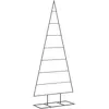 Image de Arbre De Noël En Métal Pour Décoration Noir 150 Cm Vidaxl