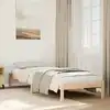 Image de Cadre De Lit Extra Long Sans Matelas 100x210 Cm Bois Massif Pin Vidaxl