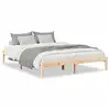 Image de Vidaxl cadre de lit extra long sans matelas 140x210 cm bois massif pin